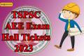 TSPSC AEE Hall Tickets 2023 