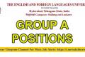EFLU, Hyderabad Group A Positions Recruitment 2023
