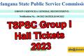 TSPSC Group I Hall Tickets 2023