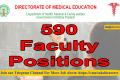 AP Medical Board to recruit 590 faculty positions 