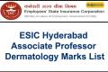 ESIC Hyderabad Associate Professor Dermatology