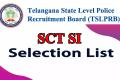 Telangana Police SCT SI Selection List