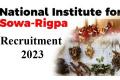 national institute of sowa rigpa recruitment
