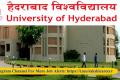 University of Hyderabad Latest Recruitment 2023