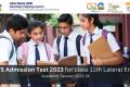 JNV Selection Test Application, JNV Selection Test Application, JNV 11th Class Lateral Entry Admission 2024 Exam Date,Central Education Department 