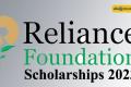 Reliance Foundation UG Scholarships