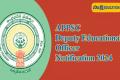 appsc deputy educational officer vacancies