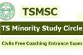 Telangana Minorites Civil Services Free Coaching program