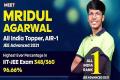 Mridul Agarwal Tops IIT JEE-Advanced Exam 2021