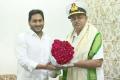 CM Jagan with Navy Officer