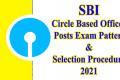 SBI Circle Based Officer Posts Exam Pattern & Selection Procedure