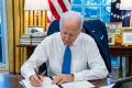 US President Joe Biden announces sanctions against Russia