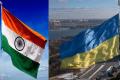 India-Ukraine Flags