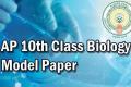AP Tenth Class 2022 Biology (TM) Model Question Paper 3
