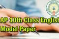 AP Tenth Class 2022 English Model Question Paper 2