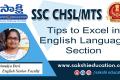 SSC CHSL/MTS | Tips to Excel in English Language Section 