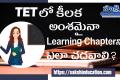 TET Learning Chapter