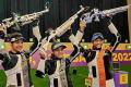 Indian women's shooting team bags gold medal in 10m air rifle event at ISSF World Cup 2022