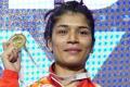 Boxer Nikhat Zareen won a gold medal in the Women’s World Boxing Championships
