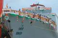 Rajnath Singh launches indigenously built Y- 3023 Dunagiri, Project 17A frigate to strengthen country's maritime security