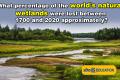 the world's natural wetlands