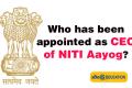 CEO of NITI Aayog