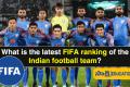latest FIFA ranking of the Indian football team
