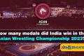 India win in the Asian Wrestling Championship 2023