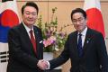 Japan's PM Fumio Kishida arrives in Seoul to meet South Korean President Yoon Suk Yeol