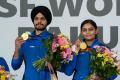 ISSF World Cup: Indian pair Divya TS and Sarabjot Singh win gold in 10m air pistol mixed team event
