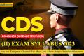 upsc cds ii exam syllabus 2023
