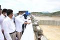YS Jagan inspects Polavaram project works directs officials to expedite works