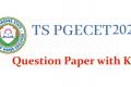 Telangana PGECET - 2023 Aerospace Engineering Question Paper with key