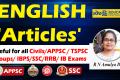 English articles