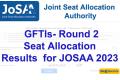 JoSAA 2023 Cut-off Ranks : GFTIs - Opening and Closing Ranks ‐ Round 2