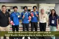 India clinch mixed team air pistol gold in ISSF World Championship at Baku, Azerbaijan