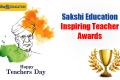 Supportive educators nurturing societal progress,Historical impact of educators on society's growth,sakshi education inspiring teacher awards news in Telugu ,Teacher guiding students towards a brighter future.