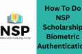 biometric for scholarship for authentication