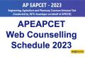apeapcet web counselling schedule 2023 