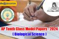 Andhra Pradesh Tenth Class 2024 Biological Science(EM) Model Question Paper 1