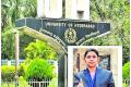 Government college student achieves seat in HCU,Milestone in Education