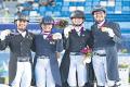 Asian Games Equestrian, Gold medal-winning Indian equestrian team, Historical movement