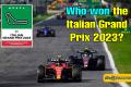 Who won the Italian Grand Prix 2023?