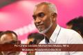Pro-China Leader Mohamed Muizzu Wins Maldives Presidential Election