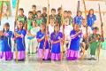 Pamidimukkala High School athletes in Archery Education Indian Round, High School athletes shine at District Archery event,Selection of students for valedictory competitions,District Archery Selection at Olga Archery Academy