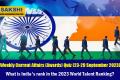 What is India's rank in the 2023 World Talent Ranking