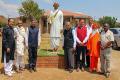 Gandhi's 8-Foot Statue at Tolstoy Farm, Iconic Gandhi Sculpture in Johannesburg, South Africa, Mahatma Gandhi statue in Johannesburg, Mahatma Gandhi Statue Unveiled in Johannesburg