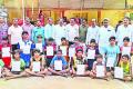 Boys' Sports Teams in Under 14 and 17 Categories, School Sports: Under 14 and Under 17 Boys Teams, Boys team selection for Kho-Kho at under 14 and 17, Group of Under 14 Boys School Games Players,