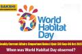 When was World Habitat Day observed?