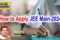 Practice Previous Year Papers,Target JEE Main 2024 in ,Smart Study Strategies,Guidance for Success,How to Apply JEE Main-2024